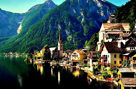 Lake Village, Hallstatt, Austria