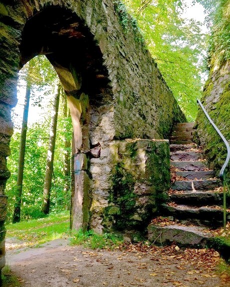 Medieval Castle Gate, Herbst, Germany